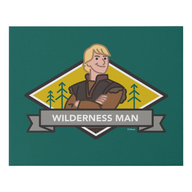 Frozen 2 | Kristoff - Wilderness Man Faux Canvas Print (Front)
