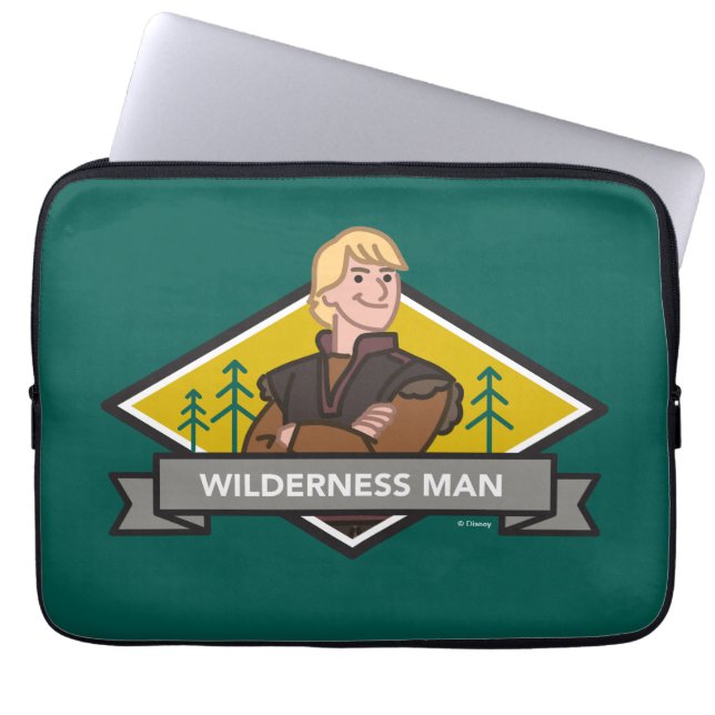 Frozen 2 | Kristoff - Wilderness Man Laptop Sleeve (Front)