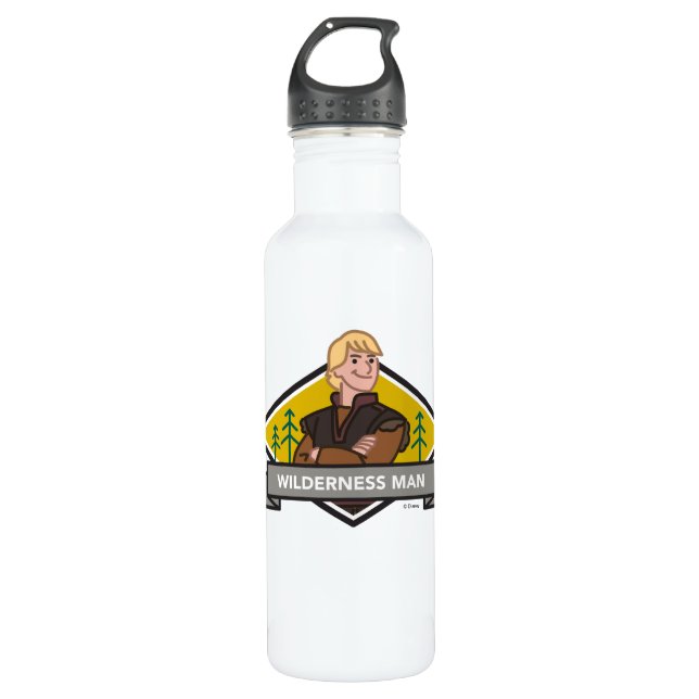 Frozen 2 | Kristoff - Wilderness Man Stainless Steel Water Bottle (Front)