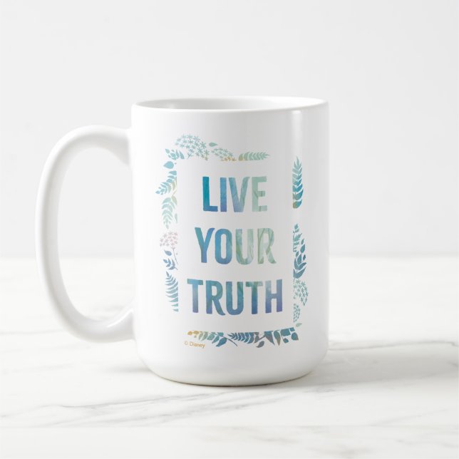 Frozen 2: Live Your Truth Coffee Mug (Left)