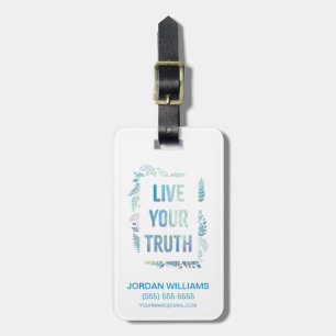Frozen 2: Live Your Truth Luggage Tag