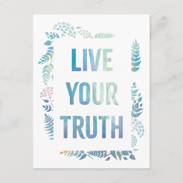 Frozen 2: Live Your Truth Postcard (Front)