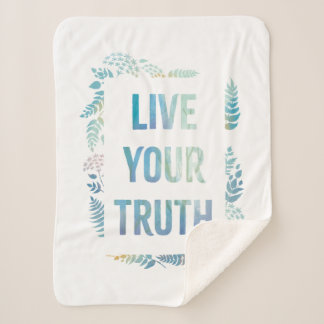 Frozen 2: Live Your Truth Sherpa Blanket