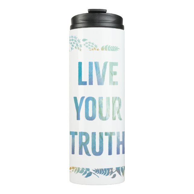 Frozen 2: Live Your Truth Thermal Tumbler (Front)