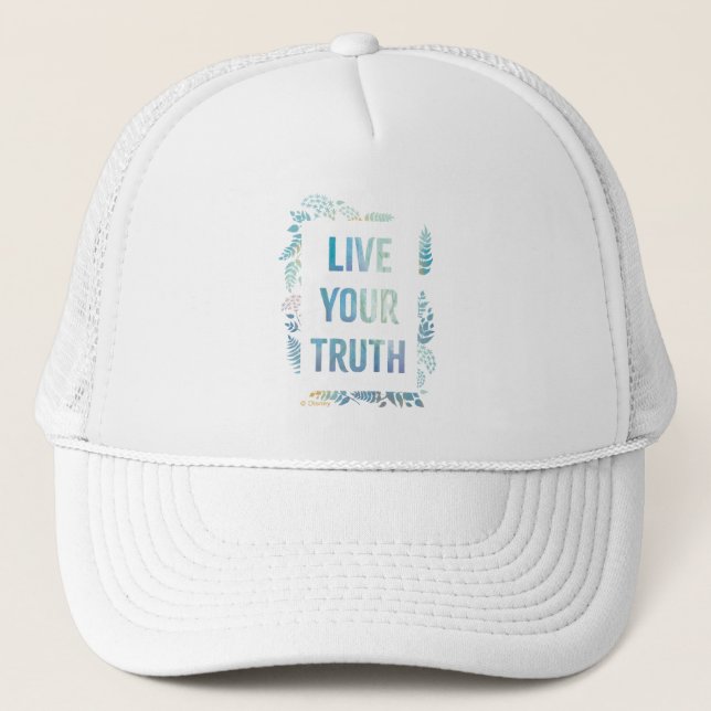 Frozen 2: Live Your Truth Trucker Hat (Front)