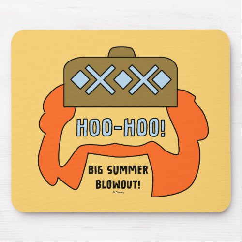 Frozen 2  Oaken Big Summer Blowout Beard Mouse Pad