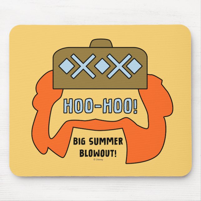 Frozen 2 | Oaken "Big Summer Blowout!" Beard Mouse Pad (Front)