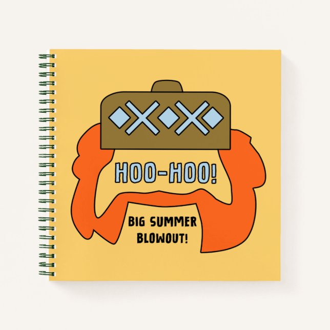 Frozen 2 | Oaken "Big Summer Blowout!" Beard Notebook (Front)