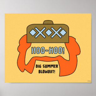 Frozen 2 Oaken "Big Summer Blowout!" Beard Poster