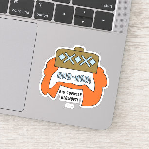Frozen 2   Oaken "Big Summer Blowout!" Beard Sticker