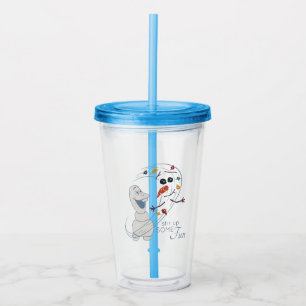 Frozen 2: Olaf And The Wind Acrylic Tumbler