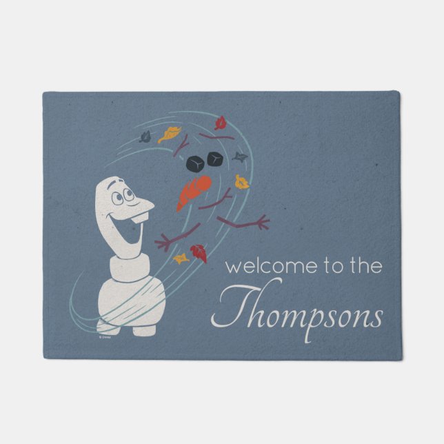 Frozen 2: Olaf And The Wind Doormat (Front)