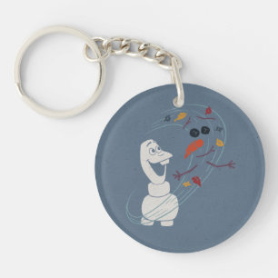 Frozen 2: Olaf And The Wind Keychain