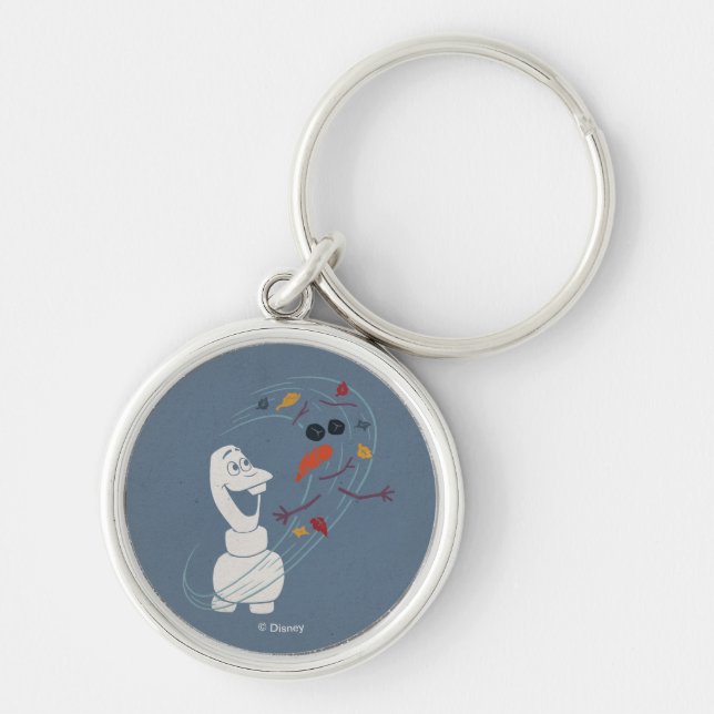 Frozen 2: Olaf And The Wind Keychain (Front)