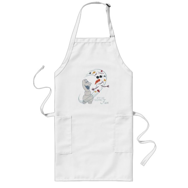 Frozen 2: Olaf And The Wind Long Apron (Front)