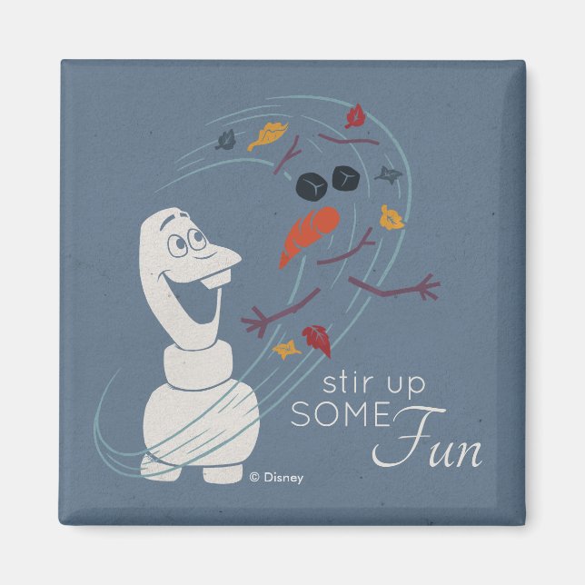 Frozen 2: Olaf And The Wind Magnet (Front)