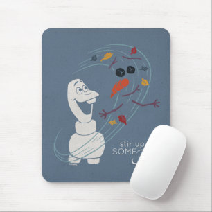 Frozen 2: Olaf And The Wind Mouse Pad