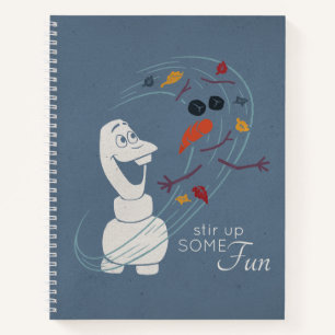 Frozen 2: Olaf And The Wind Notebook