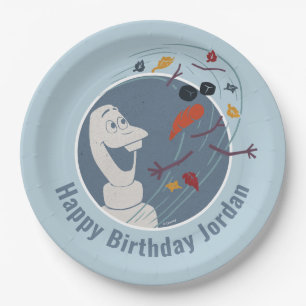 Frozen 2: Olaf And The Wind Paper Plates