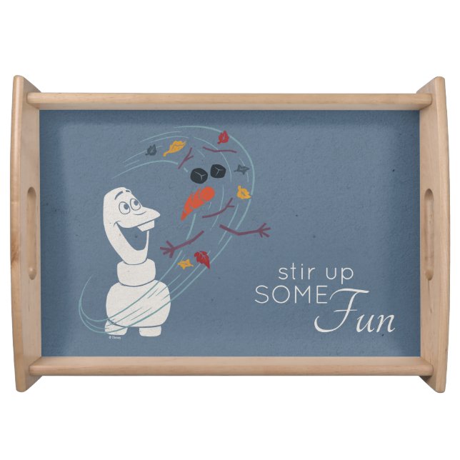 Frozen 2: Olaf And The Wind Serving Tray (Front)