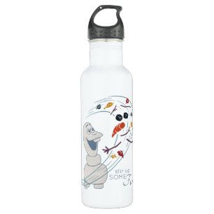 Frozen 2: Olaf And The Wind Stainless Steel Water Bottle