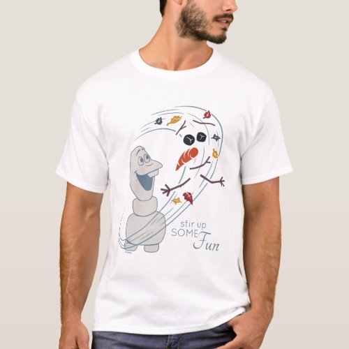 Frozen 2 Olaf And The Wind T_Shirt
