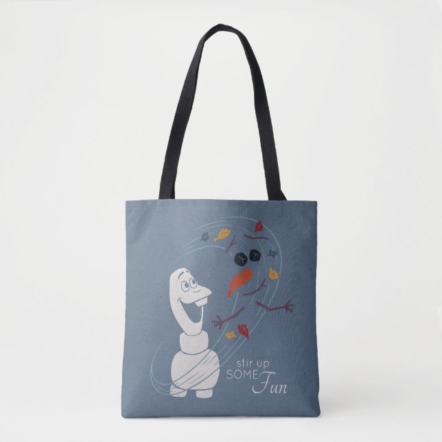Frozen 2: Olaf And The Wind Tote Bag (Front)