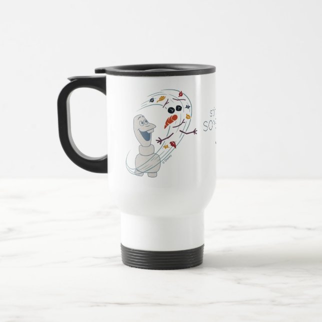 Frozen 2: Olaf And The Wind Travel Mug (Left)