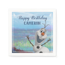 Frozen 2 - Olaf Birthday Party Napkins