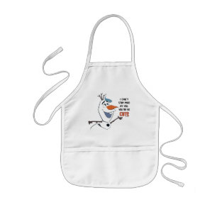 Frozen 2 Olaf & Bruni "I Can't Stay Mad At You" Kids' Apron