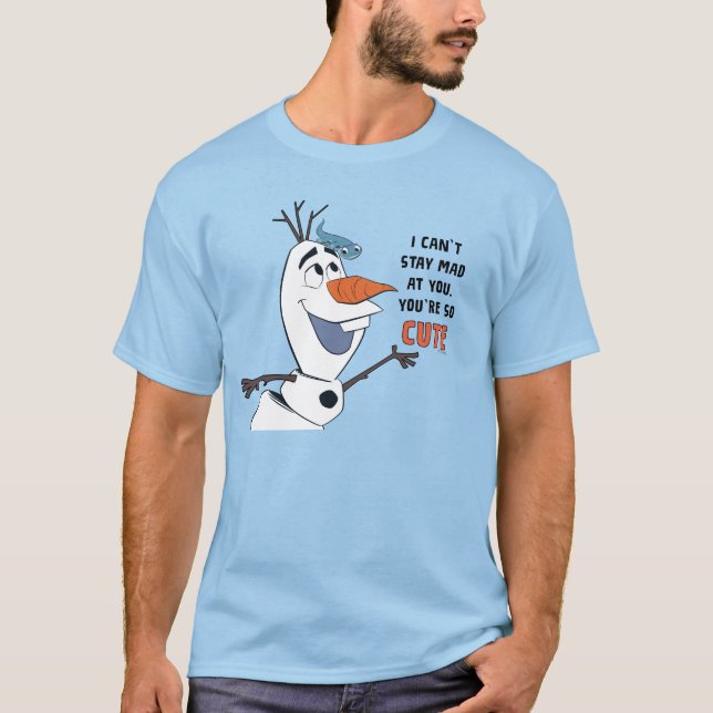 Frozen 2 | Olaf & Bruni "I Can't Stay Mad At You" T-Shirt (Front)