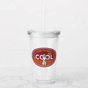 Frozen 2 Olaf - Everything's Cool Acrylic Tumbler