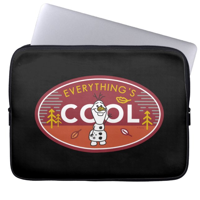 Frozen 2 | Olaf - Everything's Cool Laptop Sleeve (Front)