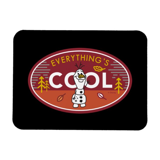 Frozen 2 | Olaf - Everything's Cool Magnet (Horizontal)