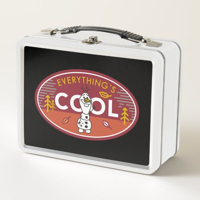 Frozen 2 | Olaf - Everything's Cool Metal Lunch Box (Front)
