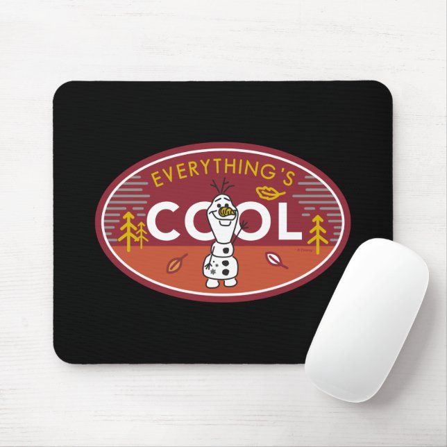 Frozen 2 | Olaf - Everything's Cool Mouse Pad (With Mouse)