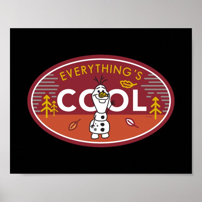 Frozen 2 | Olaf - Everything's Cool Poster (Front)