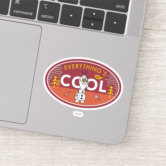 Frozen 2 | Olaf - Everything's Cool Sticker (Detail)