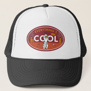 Frozen 2 Olaf - Everything's Cool Trucker Hat