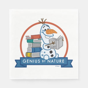 Frozen 2 Olaf - Genius by Nature Badge Napkins