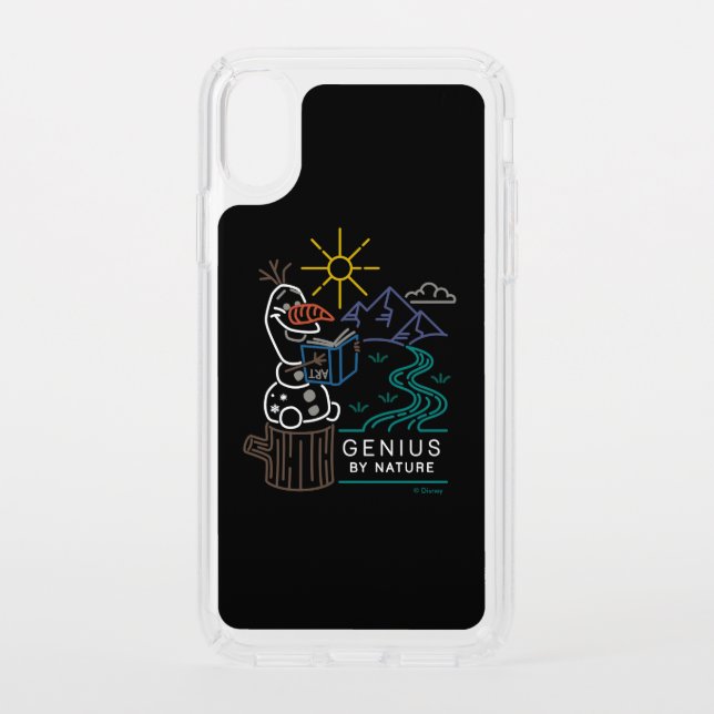 Frozen 2 | Olaf - Genius by Nature Speck iPhone XS Case (Front)