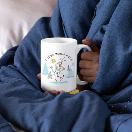 Frozen 2 | Olaf "i Love Warm Hugs" Sketch Coffee Mug