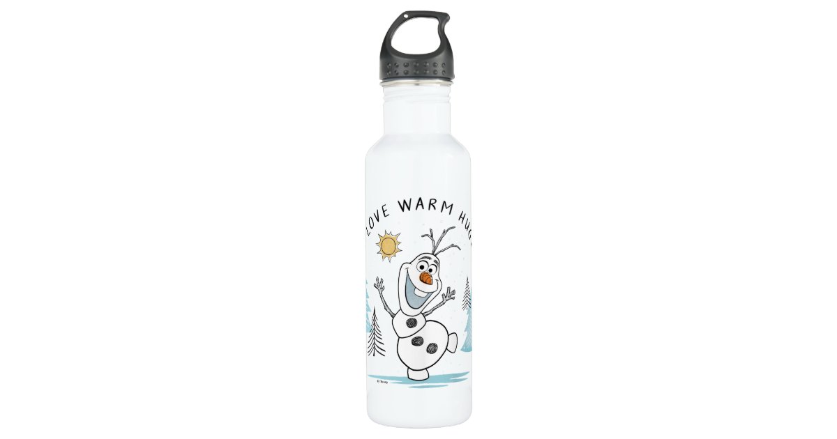 Snowman Reindeer Kids Aluminum Water Bottle