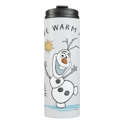 Frozen 2 | Olaf "I Love Warm Hugs" Sketch Thermal Tumbler