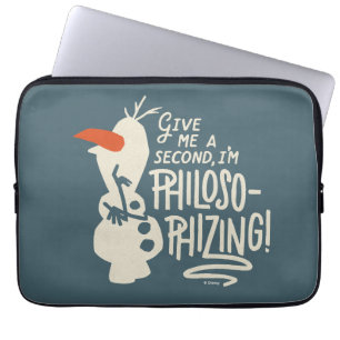 Frozen 2: Olaf I'm Philosophizing! Laptop Sleeve
