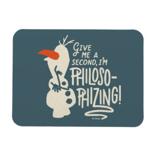 Frozen 2: Olaf I'm Philosophizing! Magnet