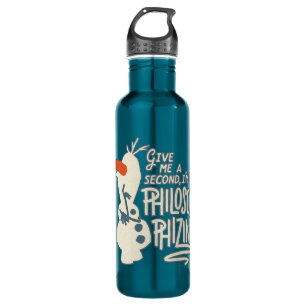 Frozen 2: Olaf I'm Philosophizing! Stainless Steel Water Bottle