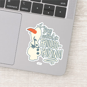 Frozen 2: Olaf   I'm Philosophizing! Sticker