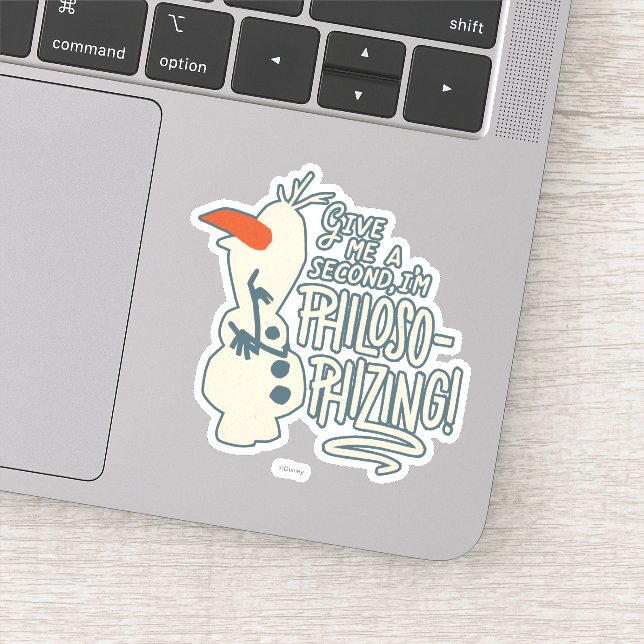 Frozen 2: Olaf | I'm Philosophizing! Sticker (Detail)