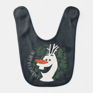 Frozen 2: Olaf In My Element Baby Bib